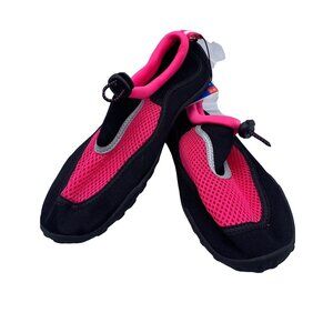 West Loop Mesh Water Shoes Women’s Small Sz 5/6 Pink Black NWT